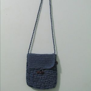 Blue purse